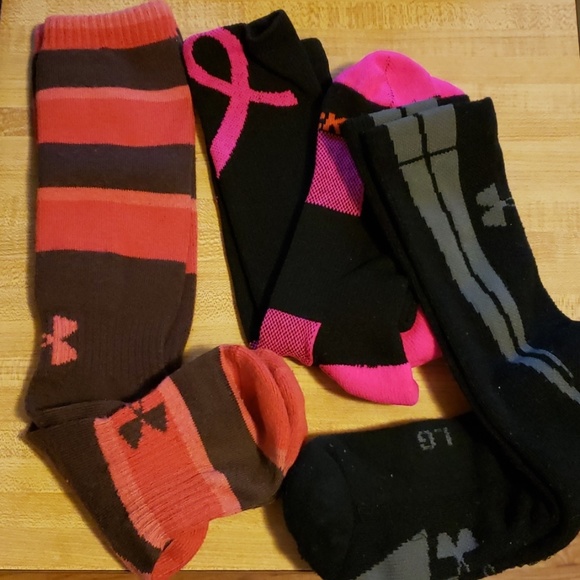 Under Armour Other - 3 pairs of tall socks